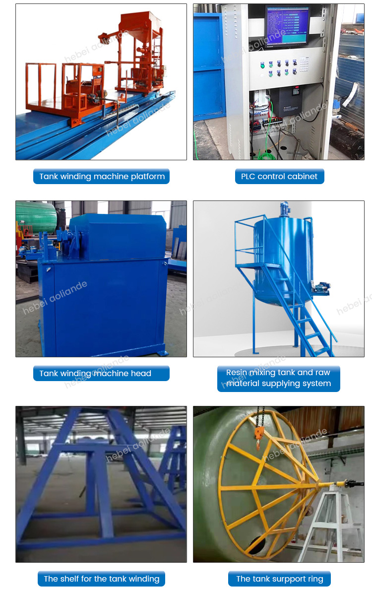 FW-4000 FRP Tank Filament Winding Machine插图