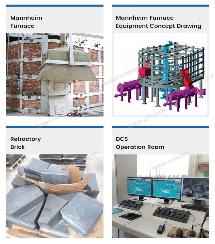 Línea de producción de sulfato de potasio