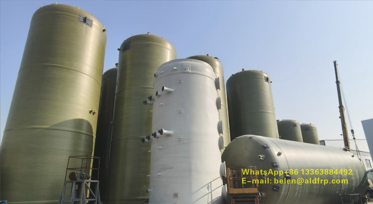 FRP Tank vs Steel Tank: Which Storage Solution Is Better for Industrial Applications?插图