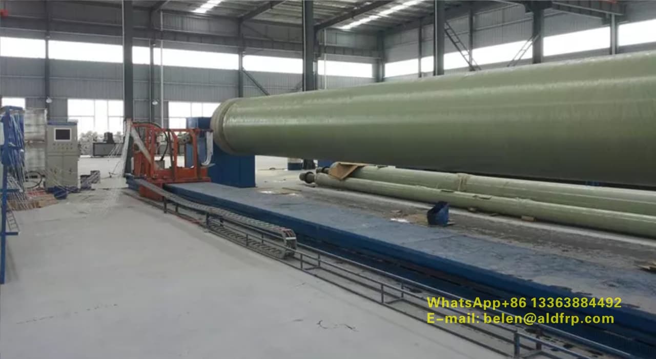 How Does an FRP Pipe Filament Winding Machine Work? A Practical Guide for Manufacturers插图