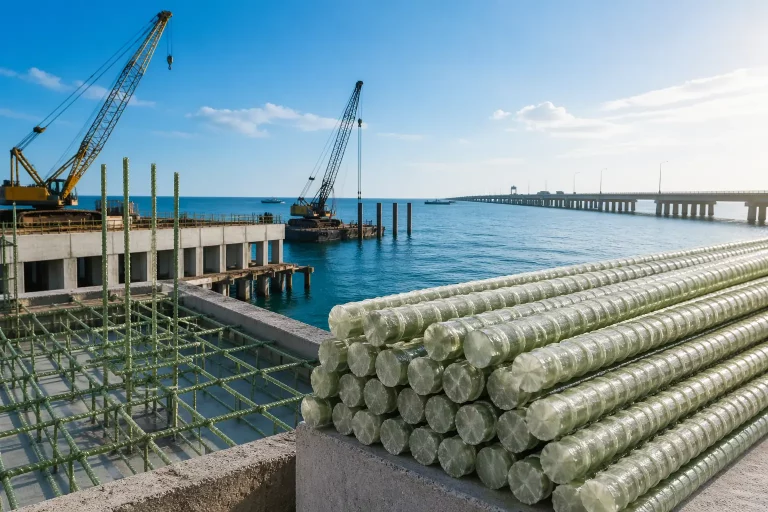 Why Coastal and Marine Construction Projects Are Switching to FRP Rebar Production Technology