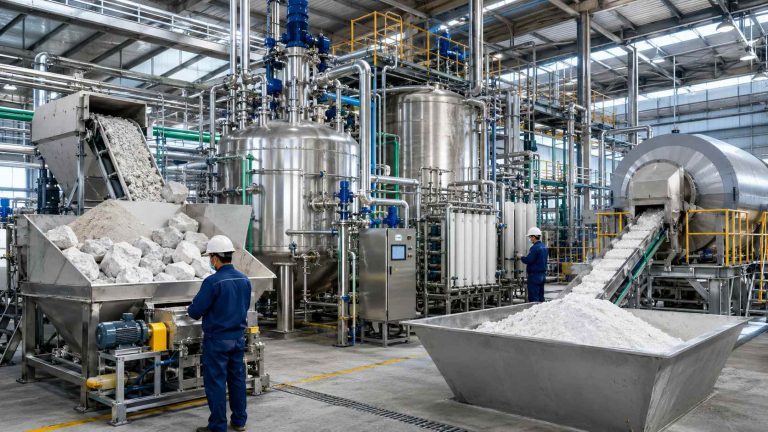 By-product HCl for Calcium Chloride Production