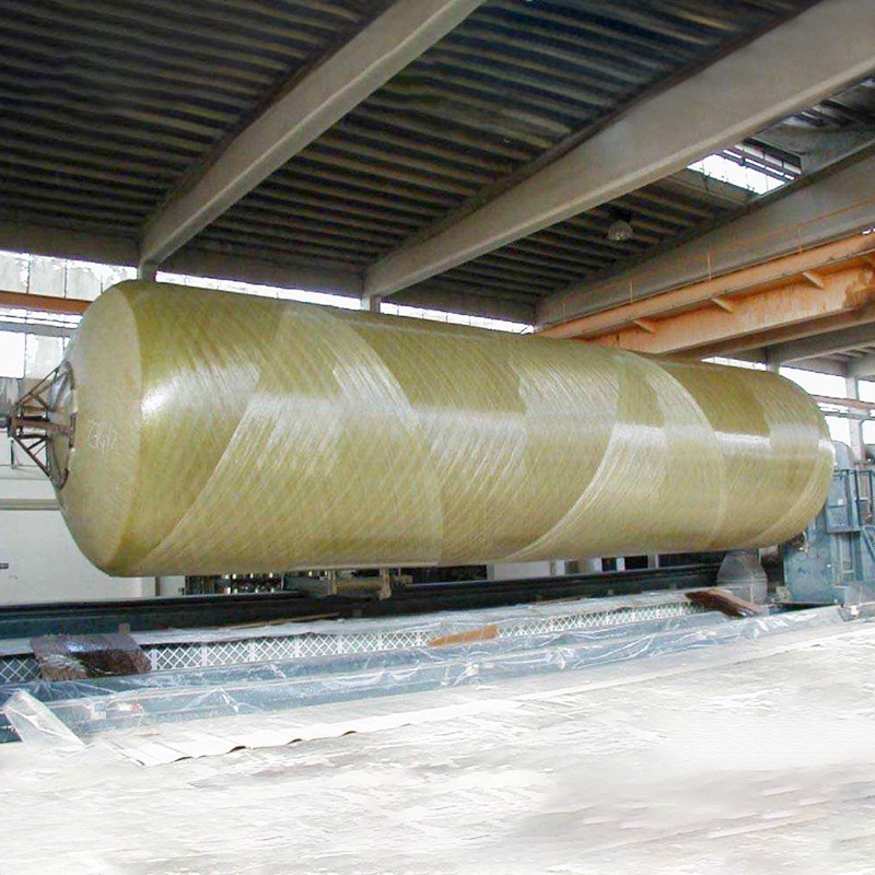 FRP Chemical Tank Production Flow Explained插图2 FW-4000 FRP réservoir filament machine d'enroulement