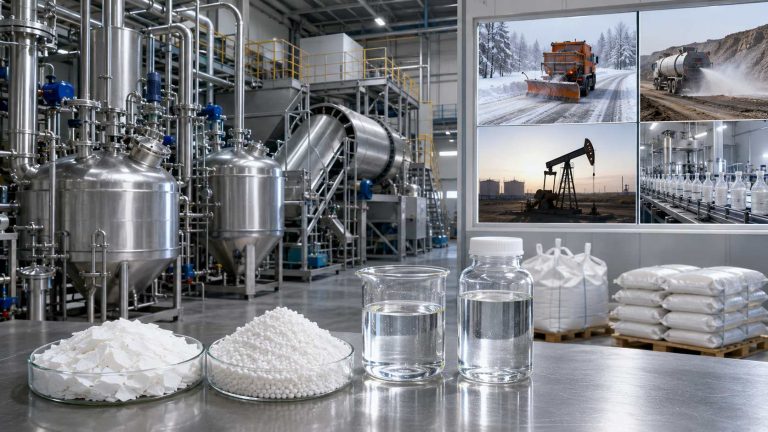 Calcium Chloride Production for Multiple Markets