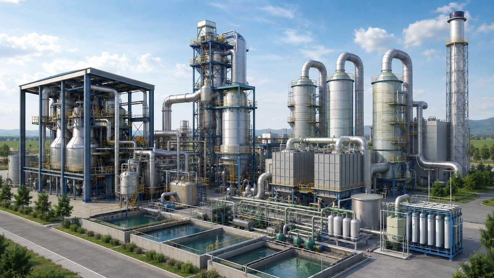 Cleaner Calcium Chloride Plant Emission Control插图 Cleaner Calcium Chloride Plant Emission Control