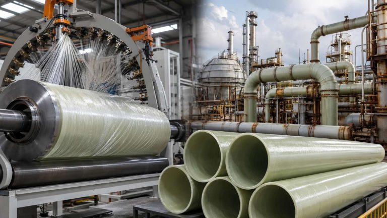 Why Chemical Plants Choose FRP Pipes