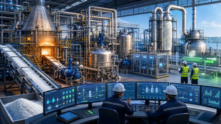 How PLC Automation Raises Mannheim SOP Plant Efficiency