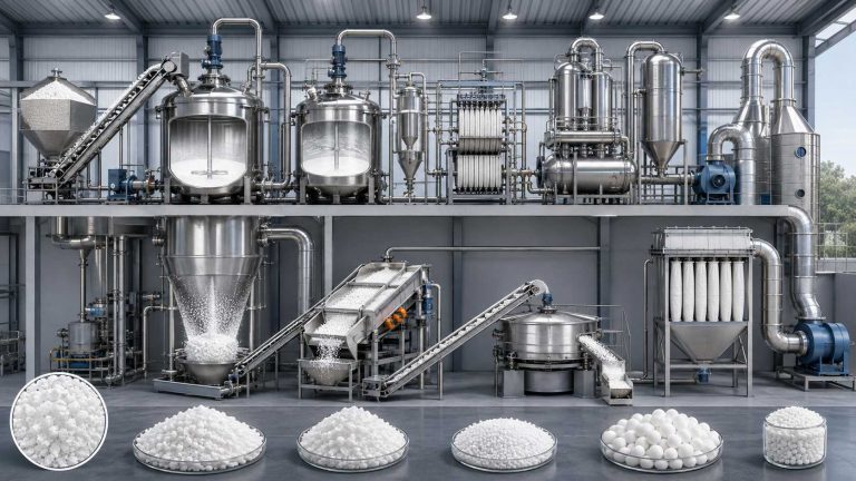 How an Anhydrous Calcium Chloride Production Line Works